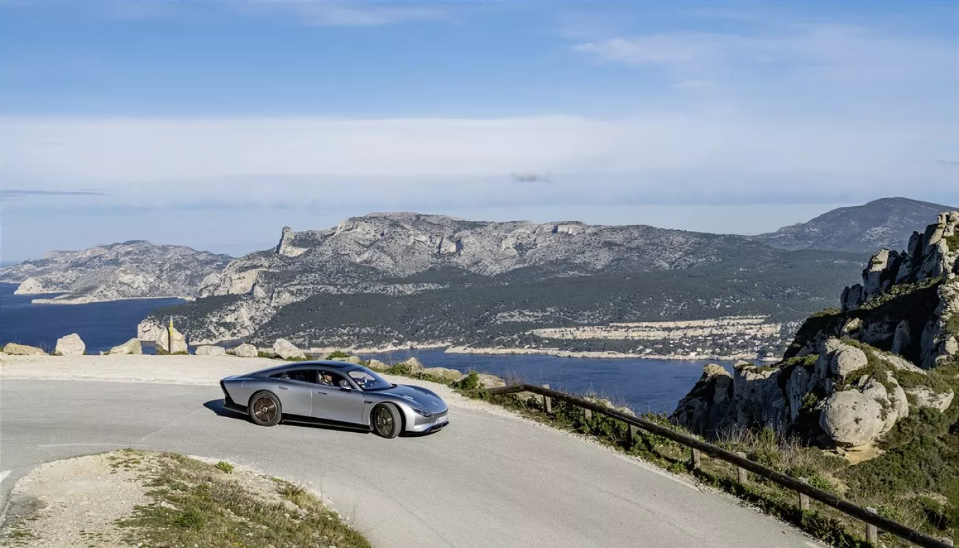 Mercedes-Benz EQXX mit über 1.000 Kilometer elektrischer Reichweite